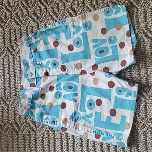 Vintage 90s high waist Devil-Dog Rancher shorts size 0 / 24